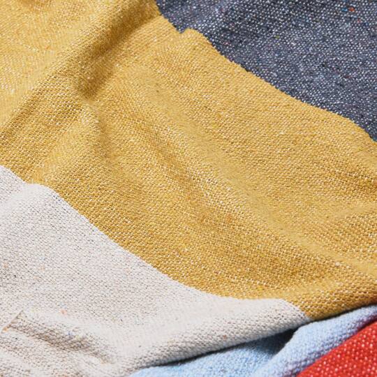 Hello Honey® Striped Cotton Throw Blanket with Tassels